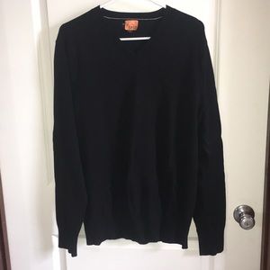 Banana Republic Men’s V-neck Black Sweater